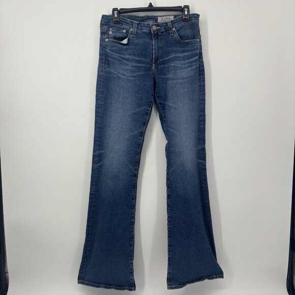 AG Adriano Goldschmied Jeans Womens Size 29 Blue The Angel Bootcut Denim USA - Picture 1 of 11
